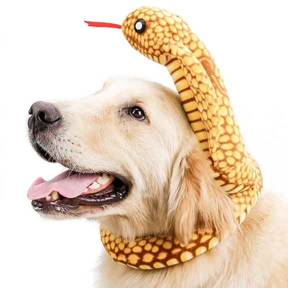 Luxshiny 1Pc Premium Yellow Pet Dog Collar Stylish Comfortable for Festivals and Special Occasions