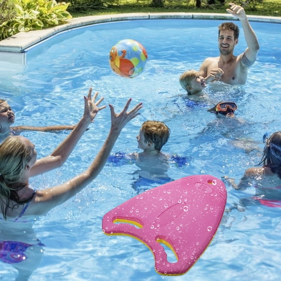 Luxshiny 1Pc Lightweight Rosy Training Kickboard for Indoor and Outdoor Swimming