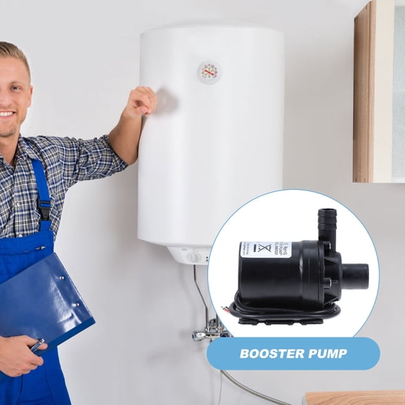 Luxshiny 1Pc Household Silent Water Pump with Noise Reduction for Shower and Dishwasher