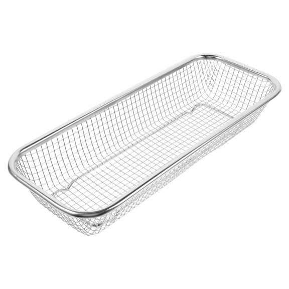 Luxshiny 1Pc Stainless Steel Kitchen Sink Colander Basket for Fruit and Vegetables