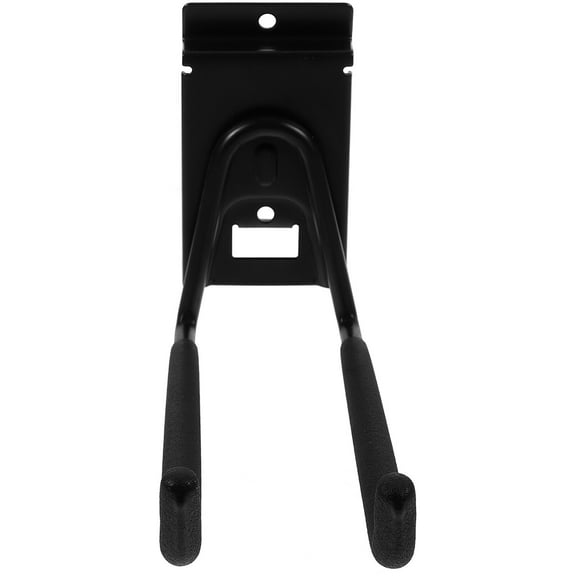 Luxshiny 1Pc Sturdy Black Metal Household Hook Wall Mounted Garage Tool and Garden Hook