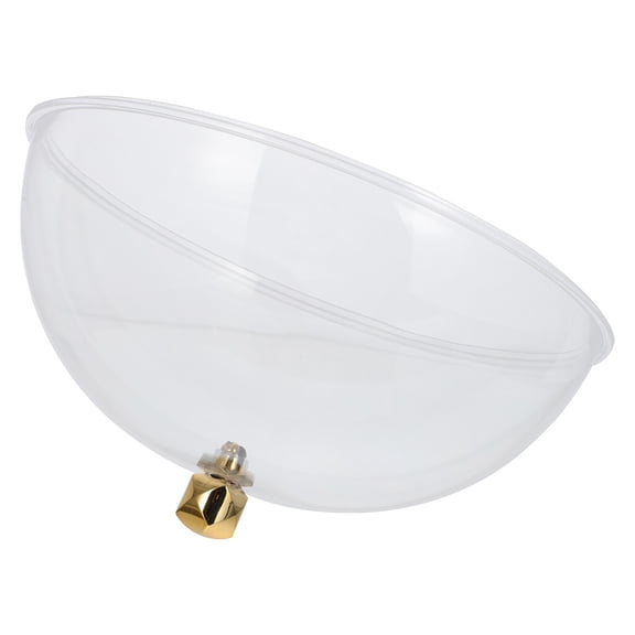 Luxshiny 1Pc Transparent Plastic Food Cover for Home Round Dish Protective Cover