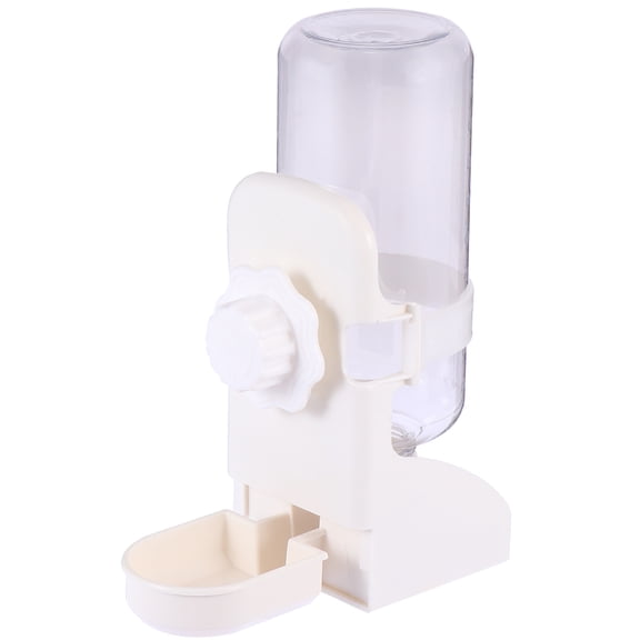 Luxshiny Dispenser White PP Leak Proof 500ml Hanging Cat Bottle for Home Use