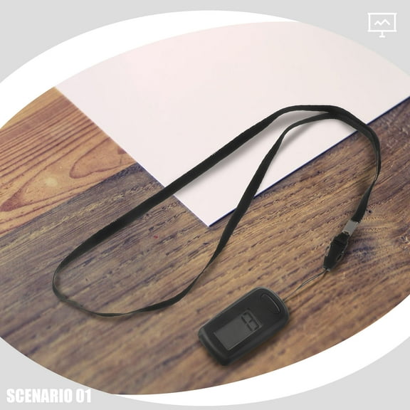 Luxshiny 1Pcs Pedometer for Walking ABS Black Simple Sports Supplies