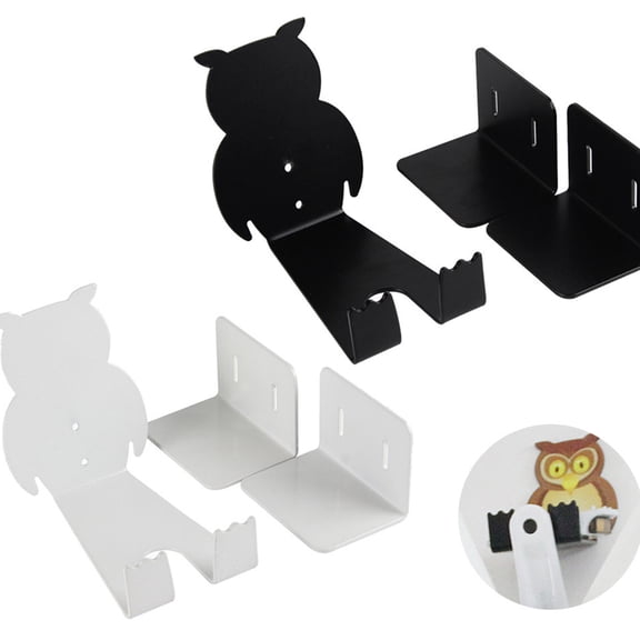 LITINKIMI 1Set Sturdy Black Aluminum Alloy Bike Storage Hook Wall Rack for Garage Or Home