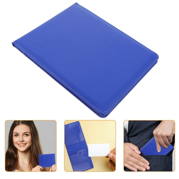 Luxshiny 1Set Certificate Cover Disabled Badge Holder 17.5X14.5X1.5CM