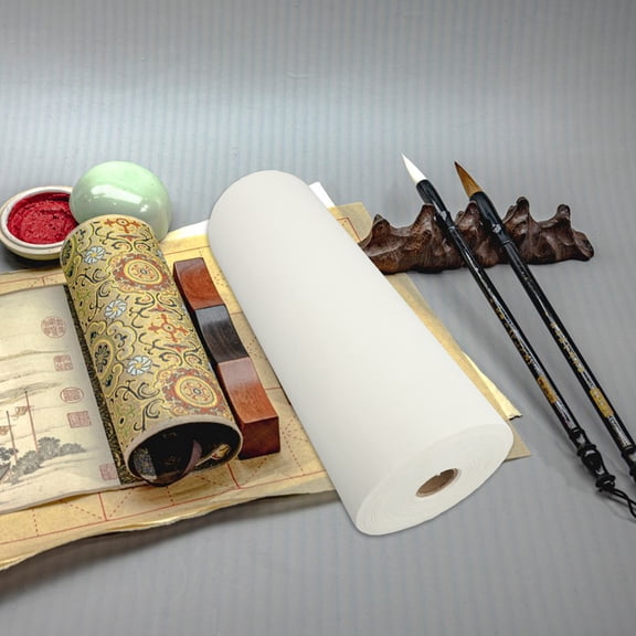 Luxshiny Chinese Paper Roll 1 Set for Art Practice, Projects, and Back to School Supplies