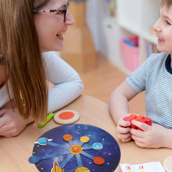 Luxshiny 1Set Multi Model Solar System for Teaching and Display