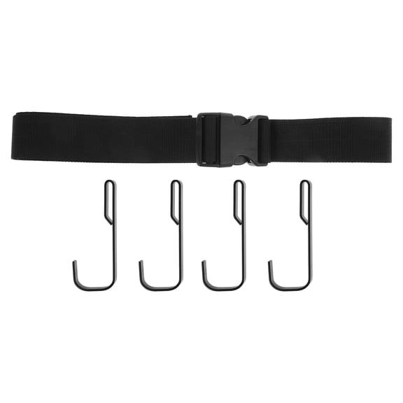 Luxshiny Tree Stand Gear Hanger Metal Hanging Outdoor Activities 1 Set