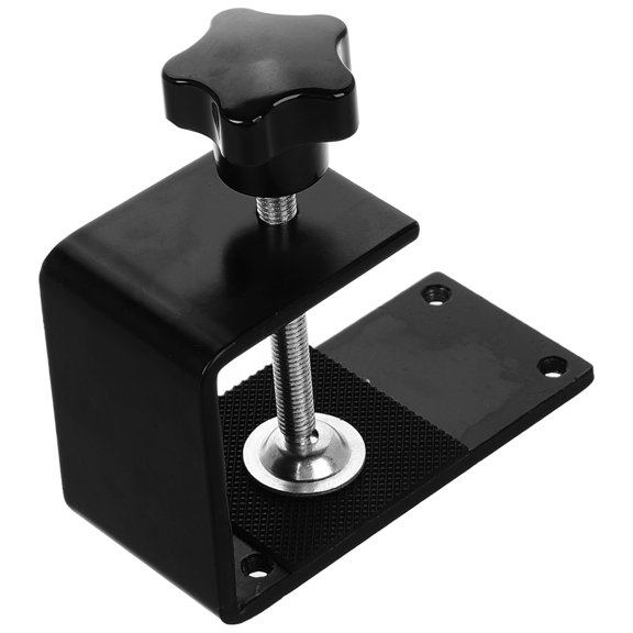 Luxshiny 1Set Portable Black Gaming Handle Stand Frame with Adjustable Height for Racing