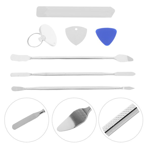 Luxshiny 1Set Precision Metal Spudger Tool Kit for Smartphone Tablet Laptop Disassembly Repair