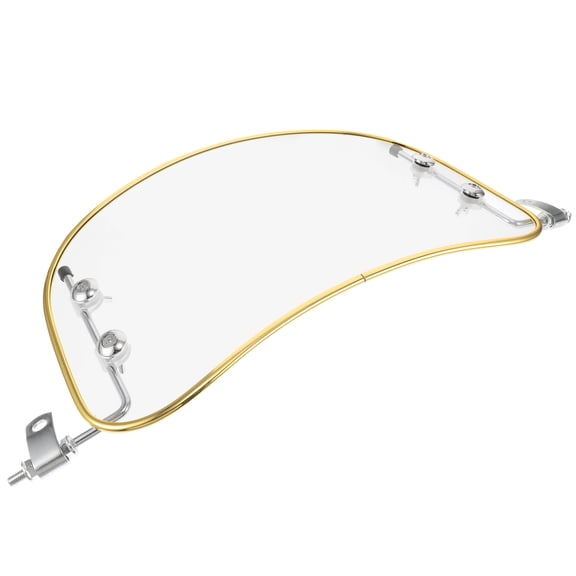 Luxshiny 1Set Retro Scooter Wind Deflector Motorcycle Clear Windshield for Electric Bike and Moped