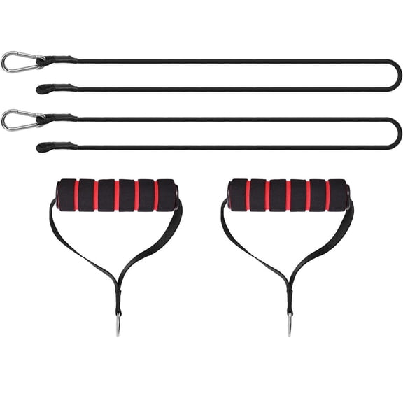 Luxshiny 1Set Shoulder Training Strap Muscle Pull Rope for Abdominal and Chest Strength Exercises