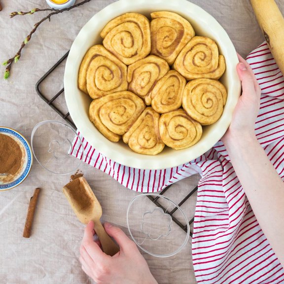 Luxshiny 1Set Stainless Steel Biscuit Mould with Smooth Interior for Easy Demoulding and Cleaning
