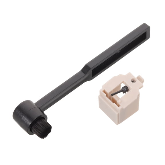 Luxshiny 1Set Stylus Cleaning Brush and Vinyl Record Cleaner Kit with Antistatic Record Player Dust Brush