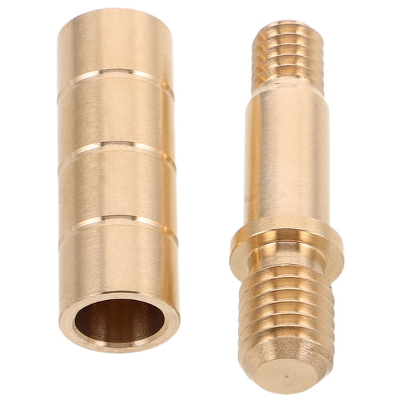 Luxshiny Pool Cue Brass Screws Golden for Billiard Stick Stability 1Set