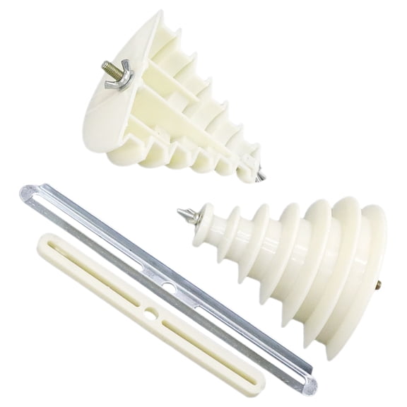Luxshiny Wire Winding Mold Set in White ABS Plastic, and Flexible for Electrical Machine Repair and Maintenance