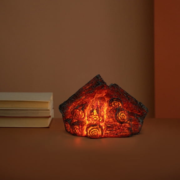 Luxshiny 1Pc LED Decorative Atmosphere Light Red Simulation Lamp for Home, Party, New Year, General Use Ambient Lighting
