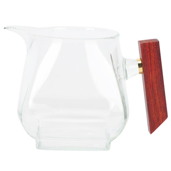 Luxshiny 1pc Heat Resistant Tea Pot with Handle Japanese Style Tea Dispenser