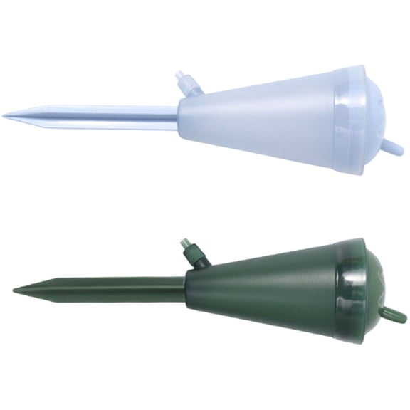 Luxshiny 2-Pack Automatic Watering Spikes for Plants, PP Material, Easy Irrigation Devices
