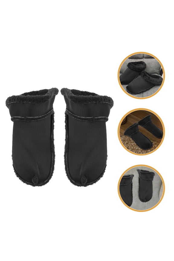 2 Pairs Warm Replacement Insoles for Clogs, Plush , and Easy to Clean, Ideal for Indoor and Outdoor Wear