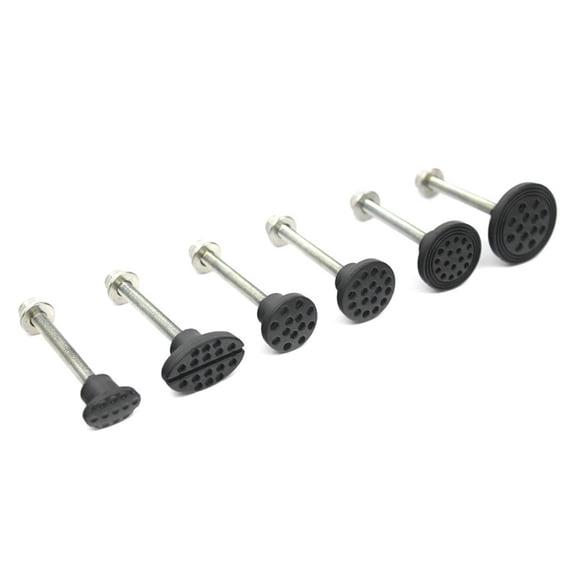 Luxshiny 2 Sets Car Dent Sucker Hail Dent Puller Tools Plastic Metal for Car Maintenance
