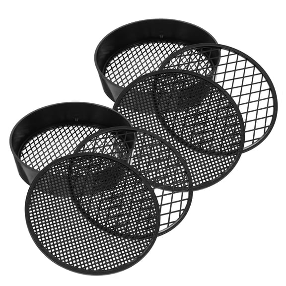 Luxshiny 2 Sets Plastic Science Sieve for Filtering in Seed Testing for Children