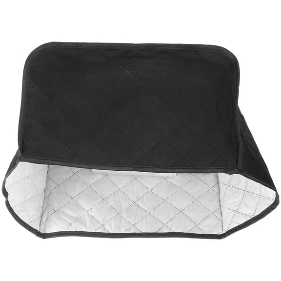 LITINKIMI Practical Black Bread Machine Protection Sleeve Made with High Grade Polyester Material