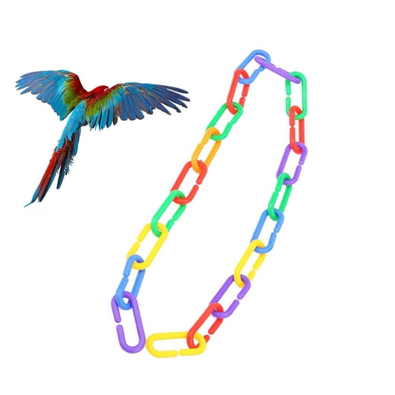 Luxshiny 200Pcs Bird Foraging Toys Made of Plastic for Play and Skill Development Multi