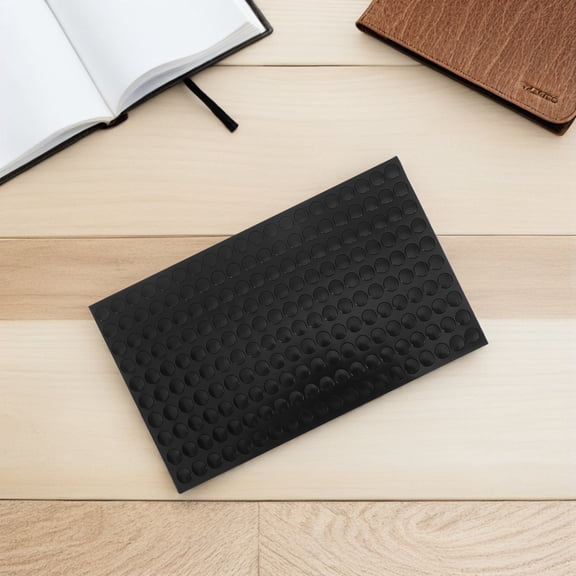 Luxshiny 200Pcs Universal Black Gaming Mouse Skates Plastic Pads Smooth Tracking Mouse Feet