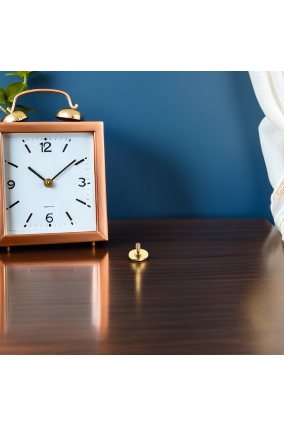 Luxshiny 20Pcs Copper Clock Second Pointer Caps Easy Install Replacement Parts for Quartz Wall Clock Repair