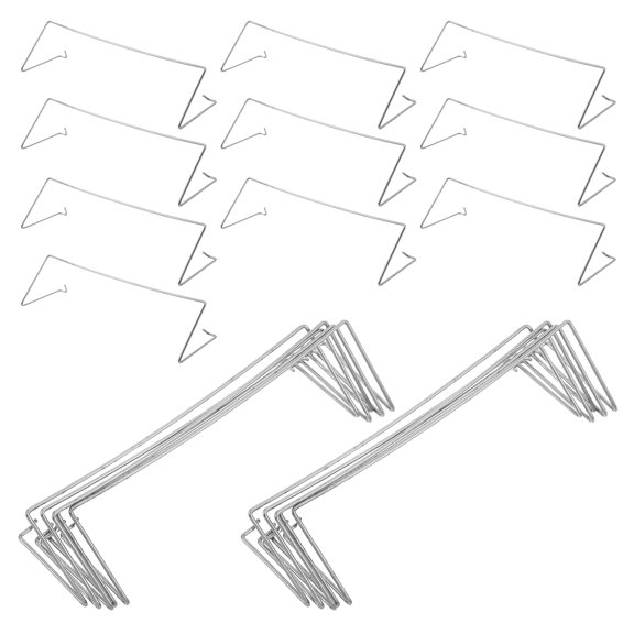 Luxshiny 20Pcs Durable CPU Heatsink Fan Buckle Clips for Stable Computer Radiator Cooling