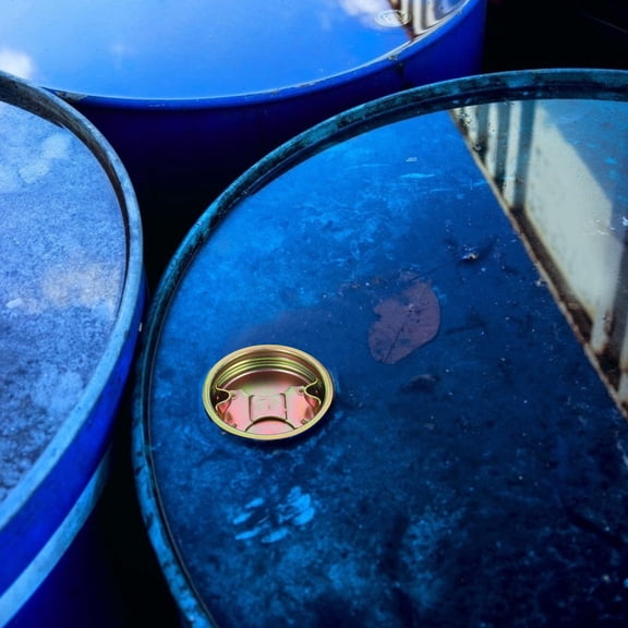 Luxshiny 20Pcs Drum Bung Caps Iron Material with Fine Thread for Secure Golden Drum Cover