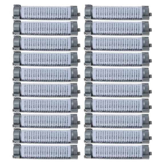 Luxshiny 20Pcs Hairstyling Perm Rod Plastic for Curling Girls Salon Shop