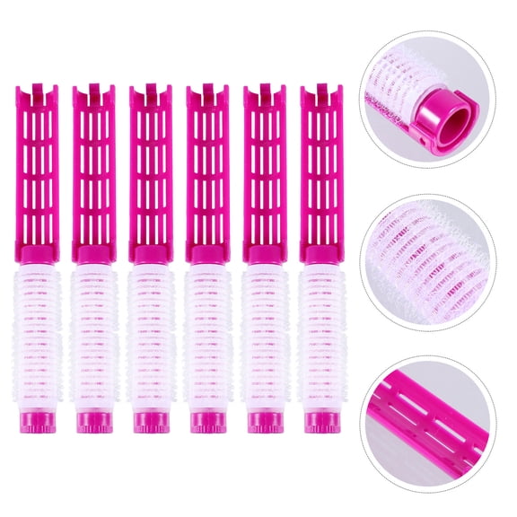 Luxshiny 20Pcs Plastic Hair Rollers Hair Styling Tools for Natural Waves with Strong Grip