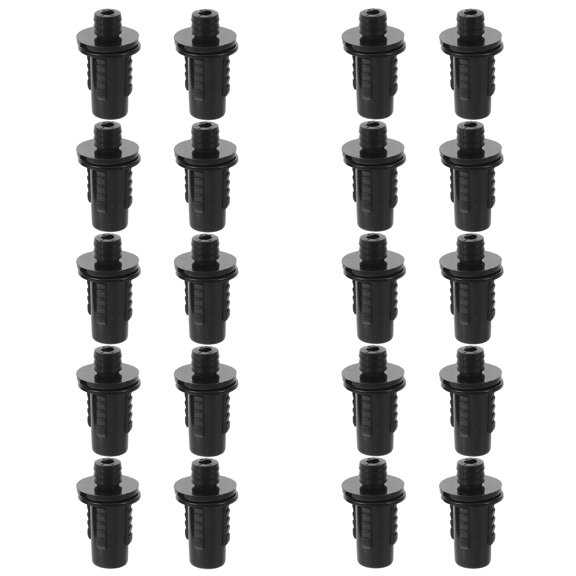 Luxshiny 20Pcs Plastic Speaker Grille Fixing Buckles Snap Fastener Clips for Stable Secure Mesh Mounting