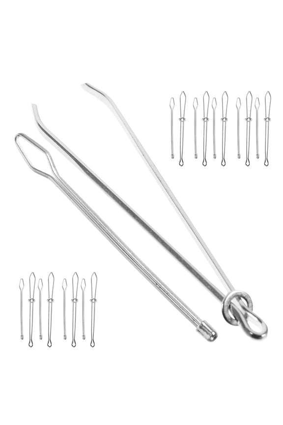 20Pcs Sewing Threaders Metal Drawstring Puller Threading Tool for Sweatpants and Hoodies