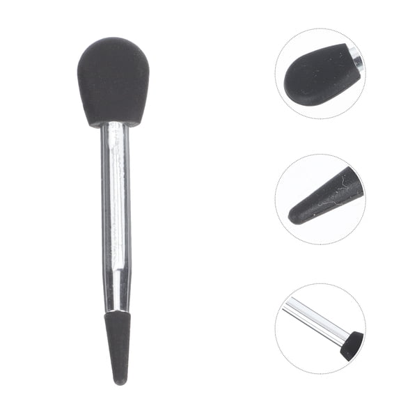 Luxshiny 20Pcs Silicone Eyeshadow Brush Set Makeup Tool with Soft Skin Friendly Applicators for Professional Use