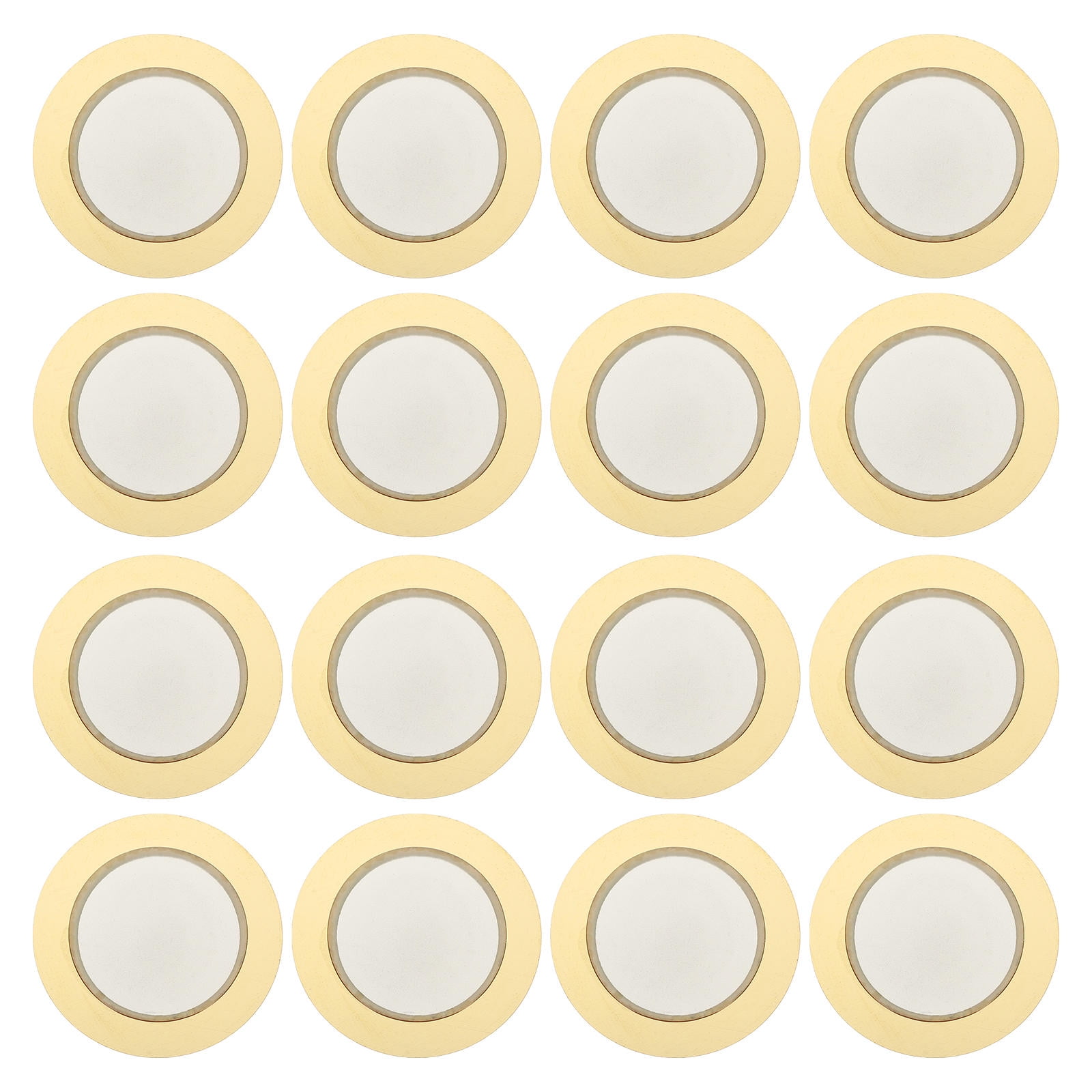 Luxshiny 20Pcs Piezoelectric Buzzer Copper Diaphragm for Guitar ...