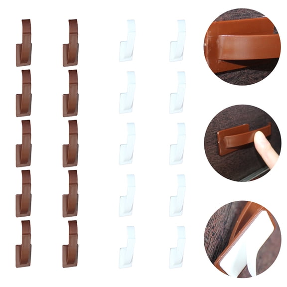 Luxshiny 20pcs Door Locks for Children Plastic Anti-pinch Safety Protection Locks