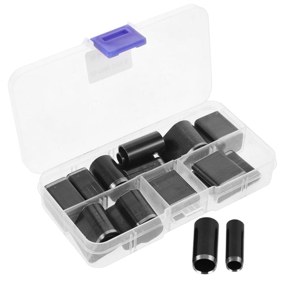 Luxshiny 24Pcs Punch Tool Set in Plated Silver for DIY Phone Case Making and Crafting