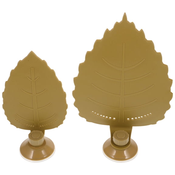 Luxshiny 2PCS Basking Platform For Aquatic Turtles Turtle Platform Acrylic Green