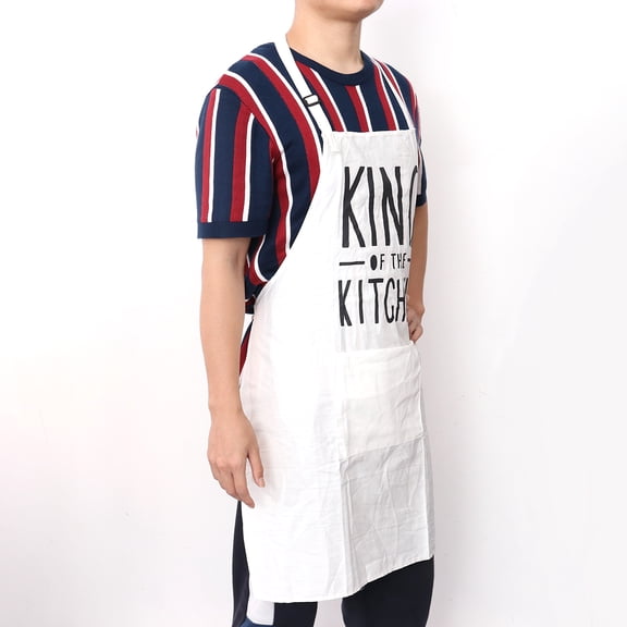 Luxshiny 2PCS Couples Aprons Cotton with Cooking Aid for Kitchen and Grilling