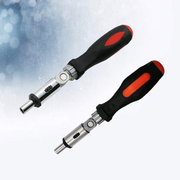 Luxshiny Screwdriver Handle 2Pcs Anti-Electric Bits Adjustable Design for Maximum Comfort