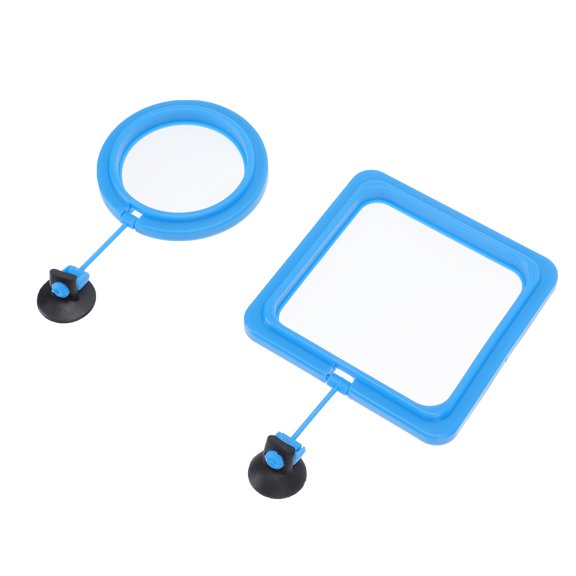 Luxshiny 2-Pack Plastic Aquarium Fish Feeding for Fish Tank Feeding, Practical and Fish Feeder Accessories