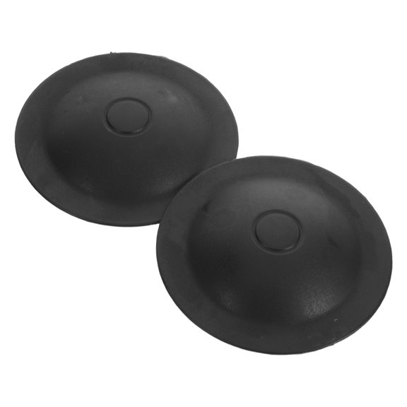 Luxshiny 2Pcs Automotive Damper Nut Cover Black Plastic Protector for Car Shock Absorber with Easy Installation
