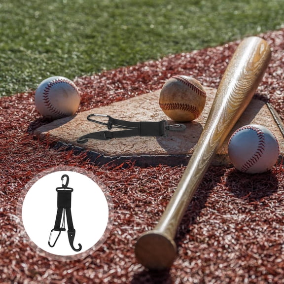 Luxshiny 2Pcs Baseball Gear Clip with High Strength Straps and Glove Holder for Daily Training