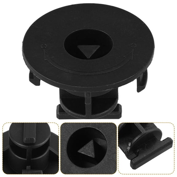 Luxshiny 2Pcs Black Plastic Paper Dispenser Locks for Home and Commercial Use