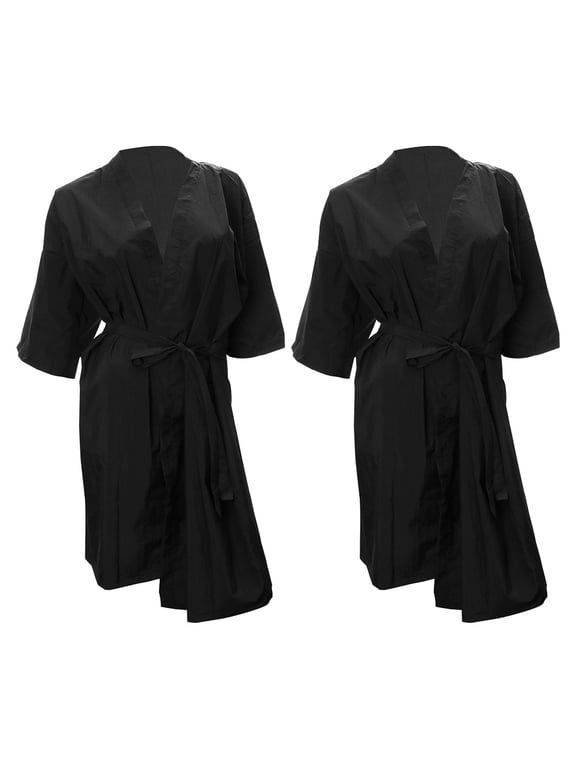 Salon Robes For Clients Durable Quick Dry For Gyms 2Pcs