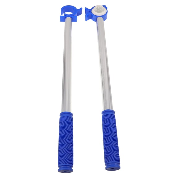 Luxshiny 2Pcs Blue Window Opener Pole with Long Reach for Convenient Opening and Closing of Home Windows